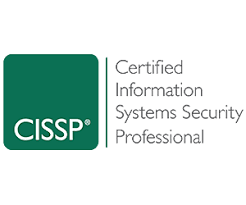 Logo for CISSP Certified Information Systems Security Professional certification
